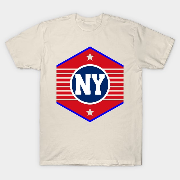 New York T-Shirt by colorsplash